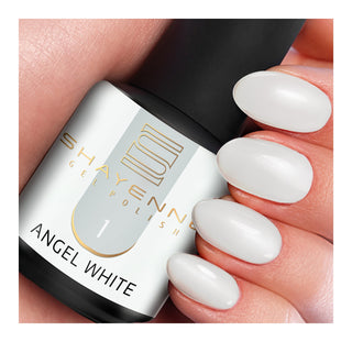 Nagellack, UV Nagellack, Shayenne, Nägel, Farbe, UV, Gel, UV Gel Nagellack, Shellac, Nageldesign, Nagelpflege, Nail Polish, Shellac Nail Polish, White, Weis, Weiss, Weiß, Angel White