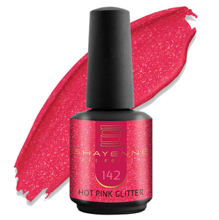 142 Hot Pink Glitter