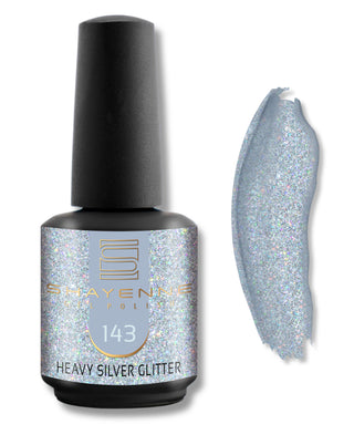 143 Heavy Silver Glitter 15ml