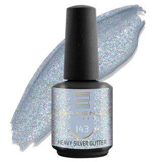 143 Heavy Silver Glitter 15ml