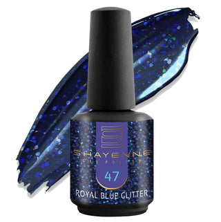 47 Royal Blue Glitter 15ml