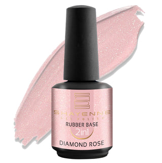 Rubber Base 2in1 Diamond Rose