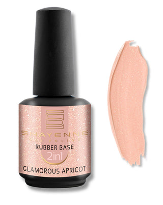 Rubber Base 2in1 Glamorous Apricot 15ml