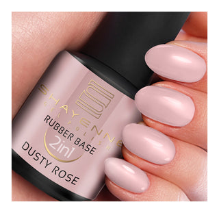 Rubber Base 2in1 Dusty Rose 15ml