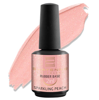 Rubber Base 2in1 Sparkling Peach